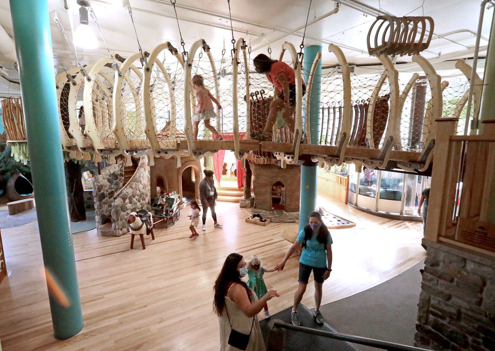 Wildernest exhibit at Madison Children's Museum